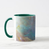 Mug La nébuleuse d'Orion Photo céleste Vert sarcelle (Gauche)
