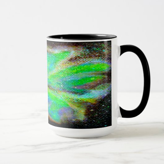 Mug La nébuleuse et la pâte à café de l'espace (Droite)