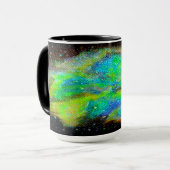 Mug La nébuleuse et la pâte à café de l'espace (Devant gauche)