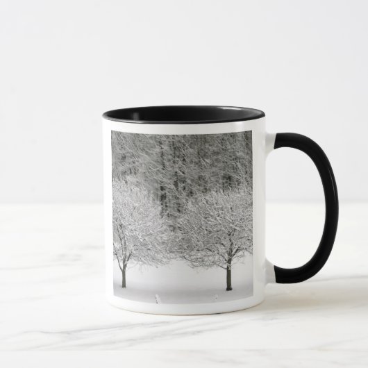 Mug La neige a couvert le paysage (Droite)