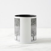 Mug La neige a couvert le paysage (Centre)