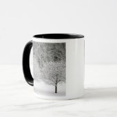 Mug La neige a couvert le paysage (Devant gauche)