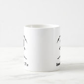 Mug "La neige est mon bureau" (Centre)