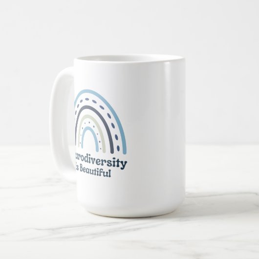Mug La neurodiversité est belle (Devant gauche)