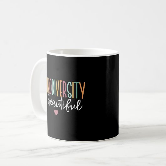Mug La Neurodiversité est belle (Devant gauche)