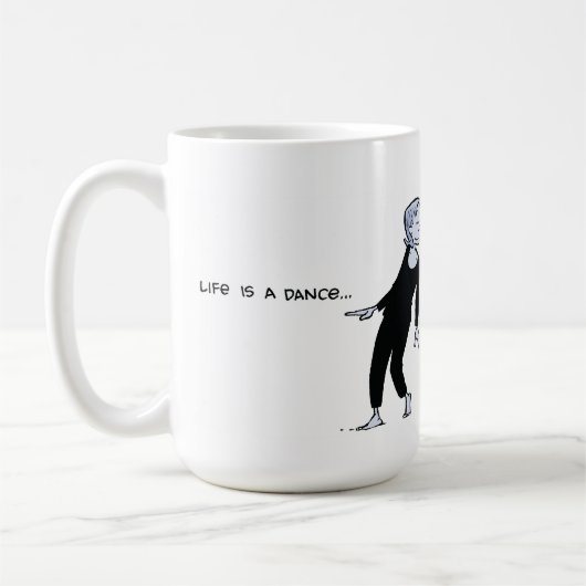 Mug La normalité - La vie est une musique de danse (Gauche)