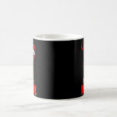 Mug La nounou préférée de Cupidon Gnome Saint-Valentin (Centre)