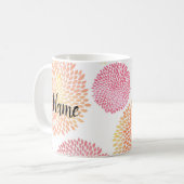 Mug La nouveauté en céramique à l'aquarelle (Devant gauche)