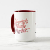 Mug La nuit de la flamme de la Liberté (Devant gauche)