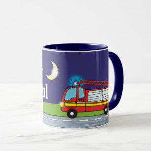 Mug La Nuit des pompiers personnalisés