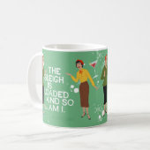 Mug La nuit est chargée, et moi aussi. (Devant gauche)