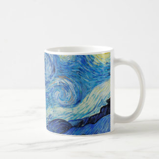 Mug la nuit étoilée 1889 par vincent van gogh