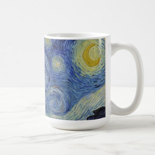 Mug La nuit étoilée de Van Gogh (Droite)