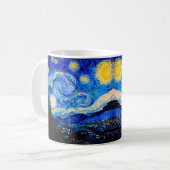 Mug La Nuit étoilée de Vincent Van Gogh (Devant gauche)