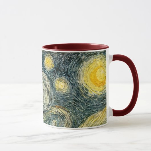 Mug La nuit étoilée de Vincent van Gogh (1889) (Droite)