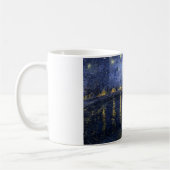 Mug La nuit étoilée de Vincent van Gogh au-dessus du (Gauche)