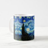 Mug La nuit étoilée par Vincent Van Gogh (Devant gauche)
