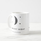 Mug La Nuit la Plus Longue Solstice d'Hiver Lune (Devant gauche)