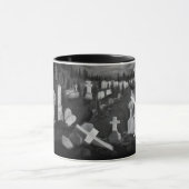 Mug La nuit sur le cimetière - Angel avec le diable (Centre)