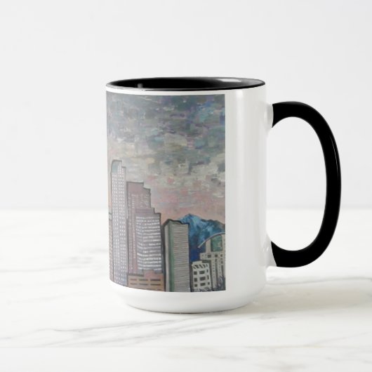 Mug La nuit tombe sur Denver (Droite)