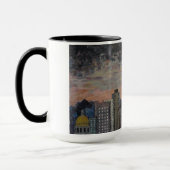 Mug La nuit tombe sur Denver (Gauche)