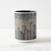 Mug La nuit tombe sur Denver (Centre)