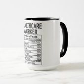Mug La nutrition des travailleurs de la santé (Devant droit)