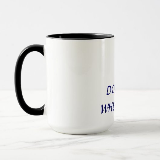 Mug Là où est le café (Gauche)