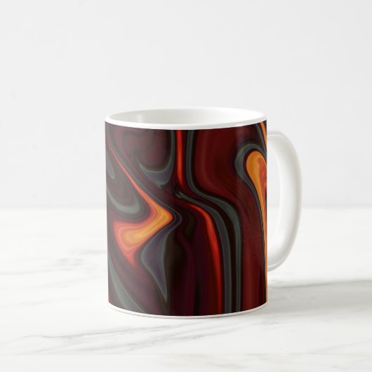 Mug Là où il y a de la fumée (Devant droit)