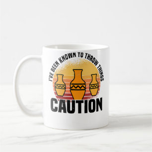 Mug Là où j'ai été connu pour jeter des choses Poterie