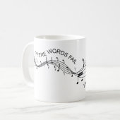 Mug Là où les mots échouent, la musique parle (Devant gauche)