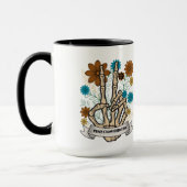 Mug La paix est toujours belle I Skeleton Flower main (Gauche)