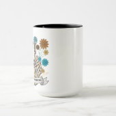 Mug La paix est toujours belle I Skeleton Flower main (Centre)