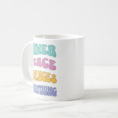 Mug La paix intérieure change tout (Devant gauche)