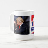 Mug La paix par la force Trump (Devant gauche)