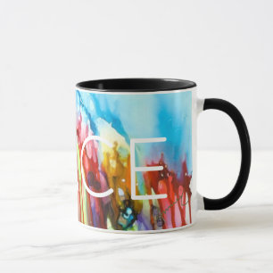 Mug La paix sabote la lovitude universelle