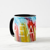 Mug La paix sabote la lovitude universelle (Devant gauche)
