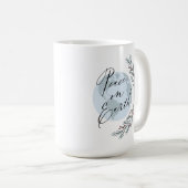 Mug La paix sur la terre (Devant droit)