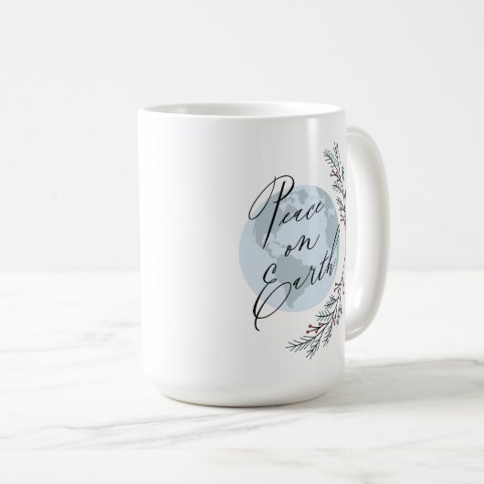 Mug La paix sur la terre (Devant droit)