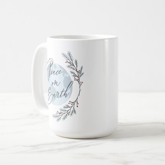 Mug La paix sur la terre (Devant gauche)