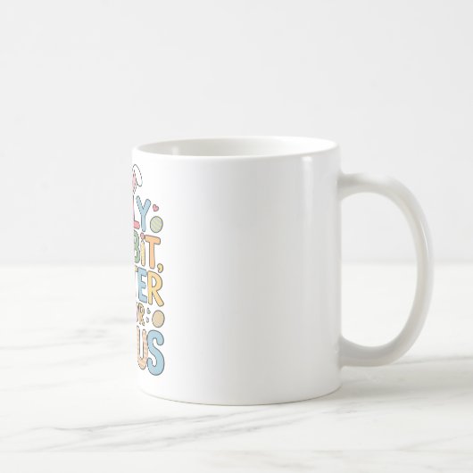Mug La Pâque Du Lapin Silly Est Pour Jésus Religieux C (Droite)