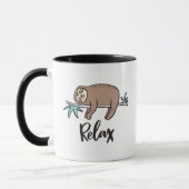 Mug La paresse indique détendent (Gauche)