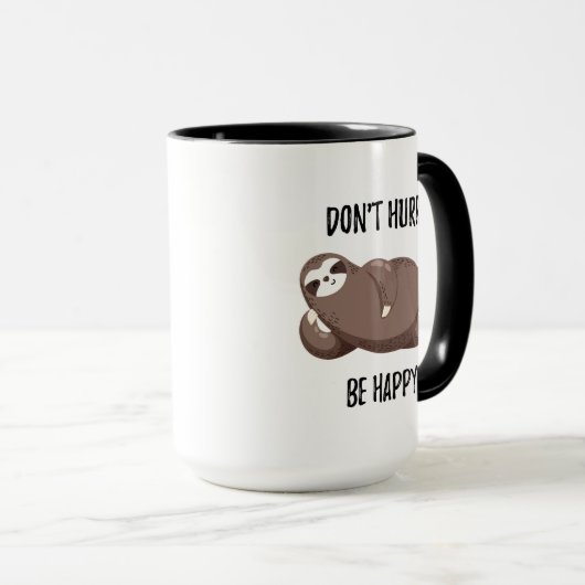 Mug La paresse indique que | ne se dépêchent pas (Devant droit)