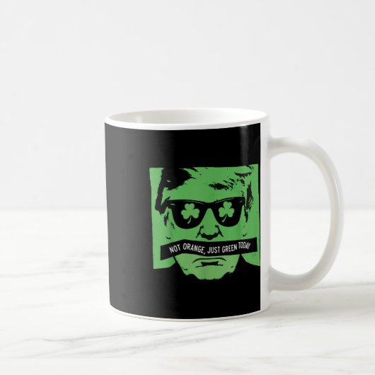 Mug La parodie du jour du président Trump St. Paddy (Droite)