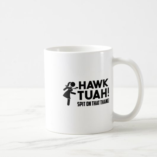 Mug La Parodie Virale De L'Élection De Hawk Tush (Droite)