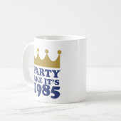 Mug La partie comme elle est 1985 à Kansas City, (Devant gauche)