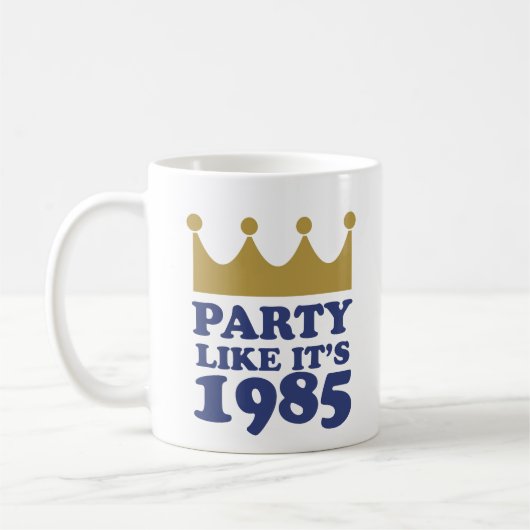 Mug La partie comme elle est 1985 à Kansas City, (Gauche)