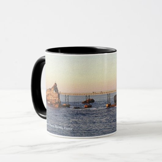 Mug La passerelle par Eiffel (Devant gauche)