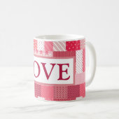 Mug La Patchwork de Valentine (Devant droit)