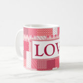 Mug La Patchwork de Valentine (Devant gauche)